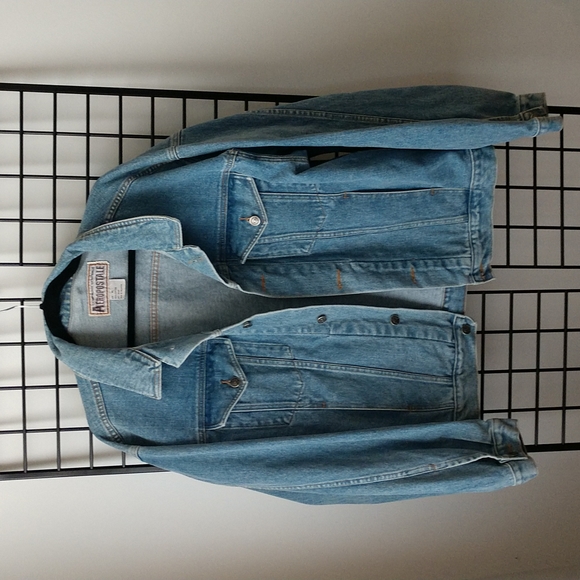Aeropostale Other - Vintage Aeropostale Compagnie Generale Denim Jean Jacket  Unisex Size XL